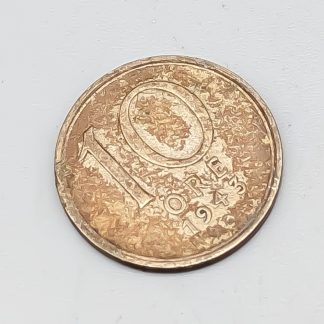 10 öre Sverige 1943 S400 1.35g 15mm