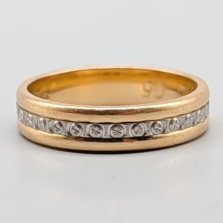 Ring i Flerfärgat Guld 18K 4.86g 17mm