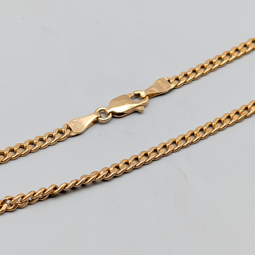 45cm Pansarlänk i Guld 18K 6.07g