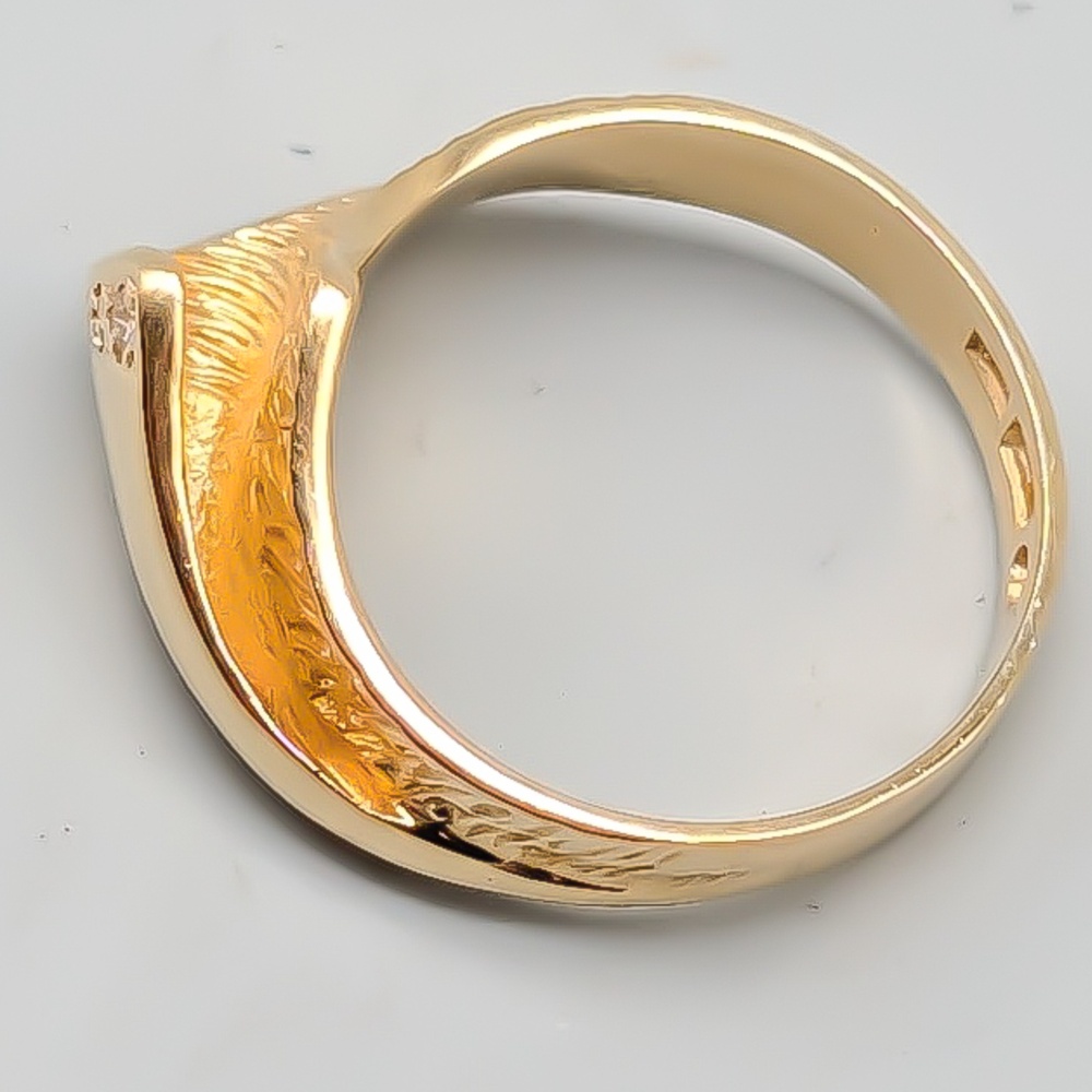 Diamantring i Guld 18K 4.97g 16.25mm - Bild 2