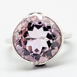Ring i Silver med Ametist S925 7.07g 16.75mm