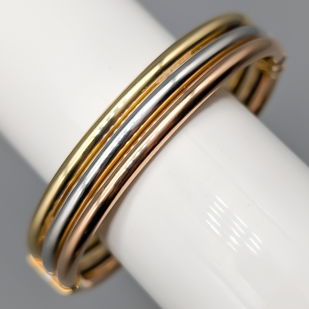 20.5cm Stelt armband i Flerfärgat Guld 14K 26.85g