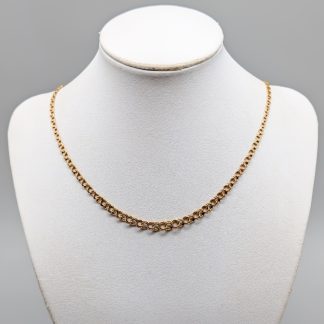 47cm Doserad Bismarcklänk i Guld 18K 8.06g