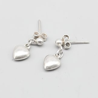 Örhängen i Silver Hjärtan S925 1.16g 15mm