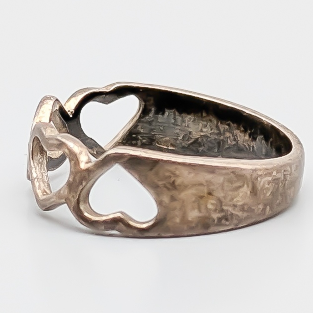 Ring i Silver Hjärtan S925 2.28g 17mm - Bild 2