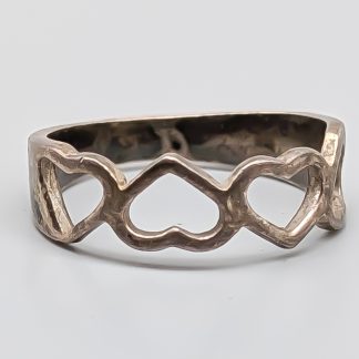 Ring i Silver Hjärtan S925 2.28g 17mm