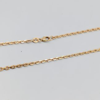 70.5cm Knivslipad Ankarlänk i Guld 18K 15.81g