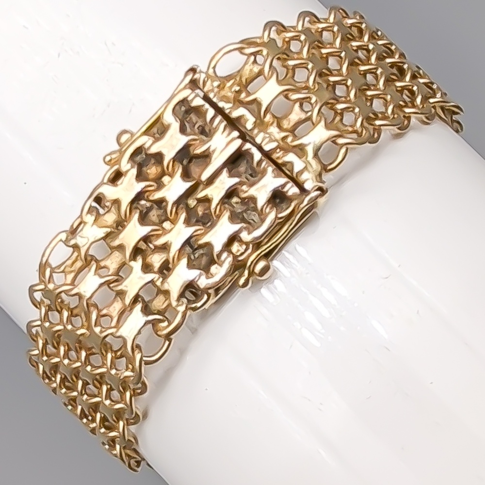 20cm X-Länk i Guld 18K 23.35g - Bild 2