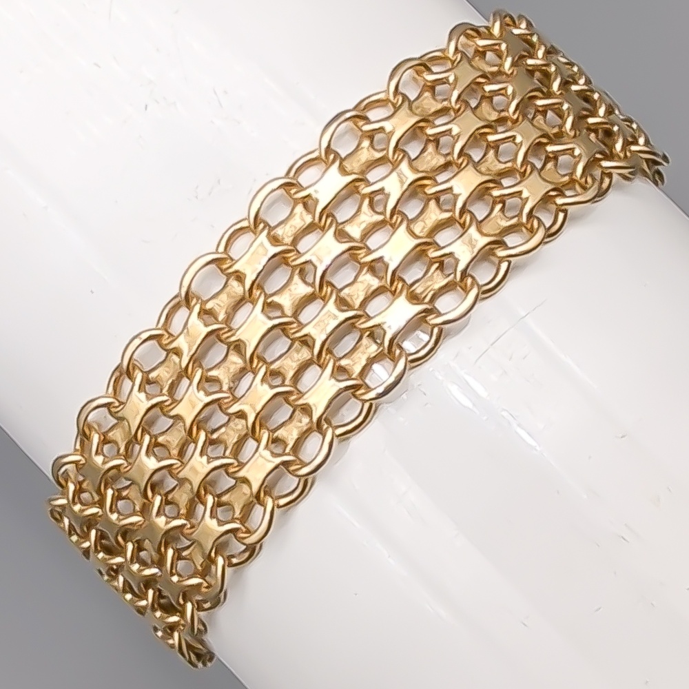20cm X-Länk i Guld 18K 23.35g