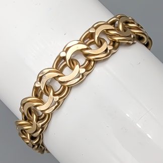 20.5cm Bismarcklänk i Guld 18K 29.83g