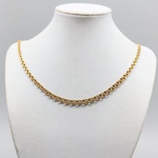 48cm Doserad Bismarcklänk i Guld 18K 14.99g