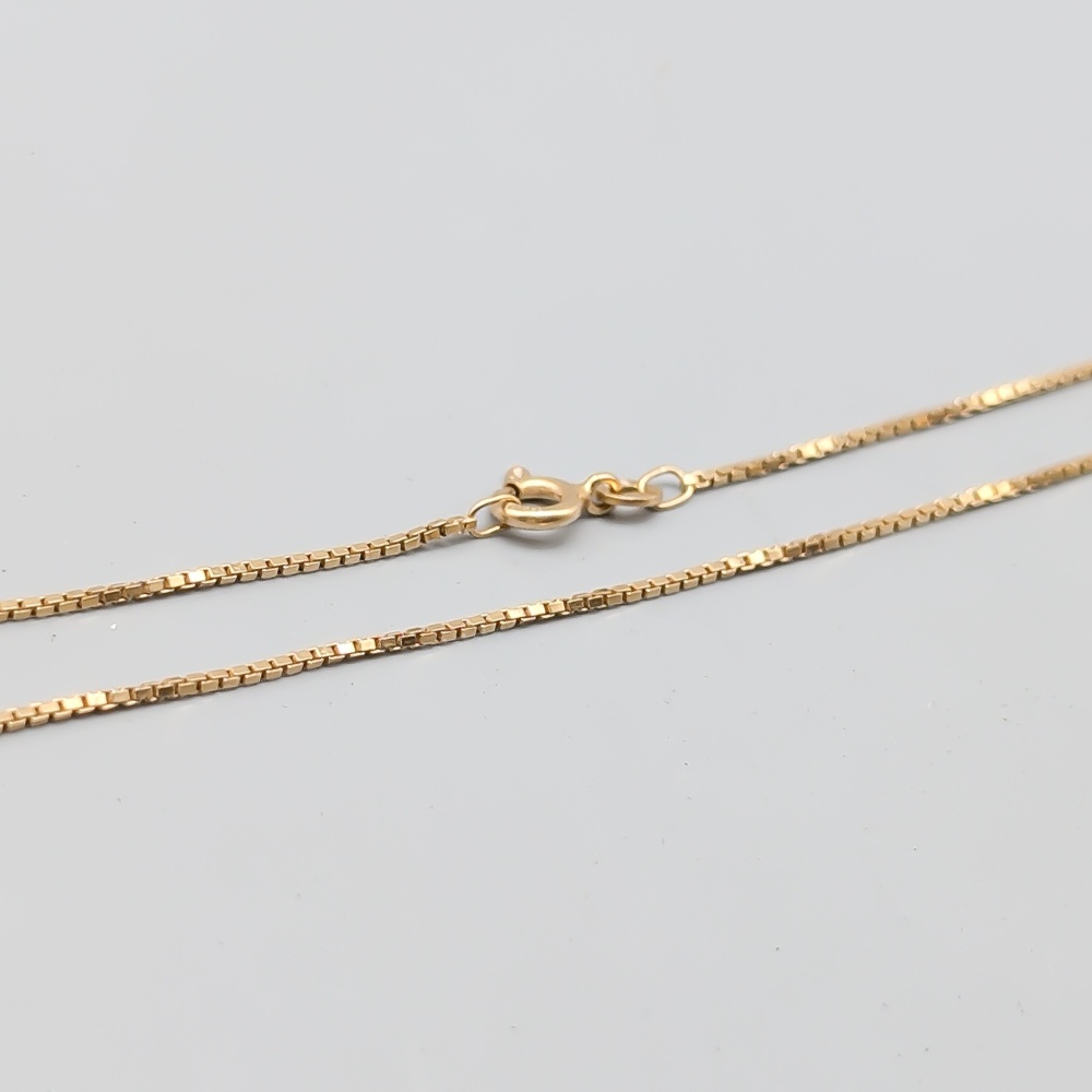 45.5cm Venezialänk i Guld 18K 4.11g