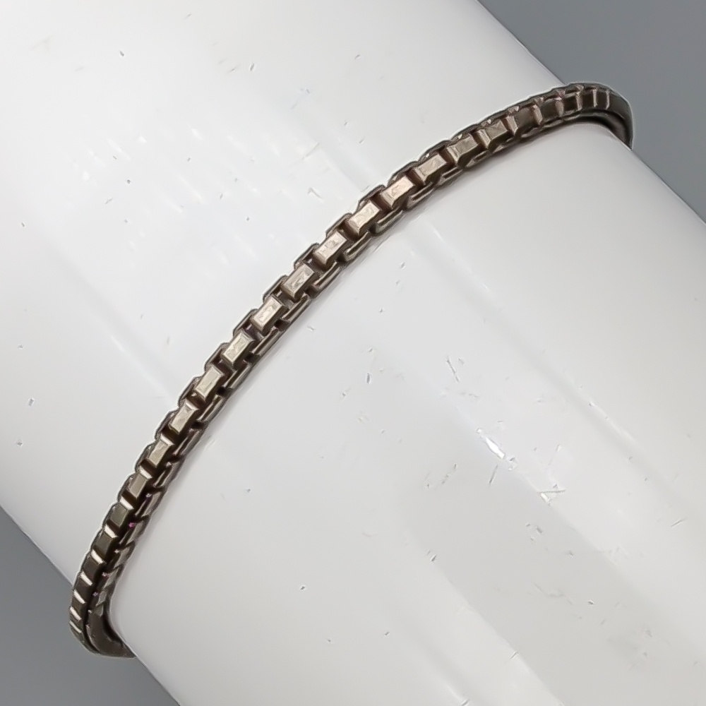 17.5cm Venezialänk i Silver S830 2.94g