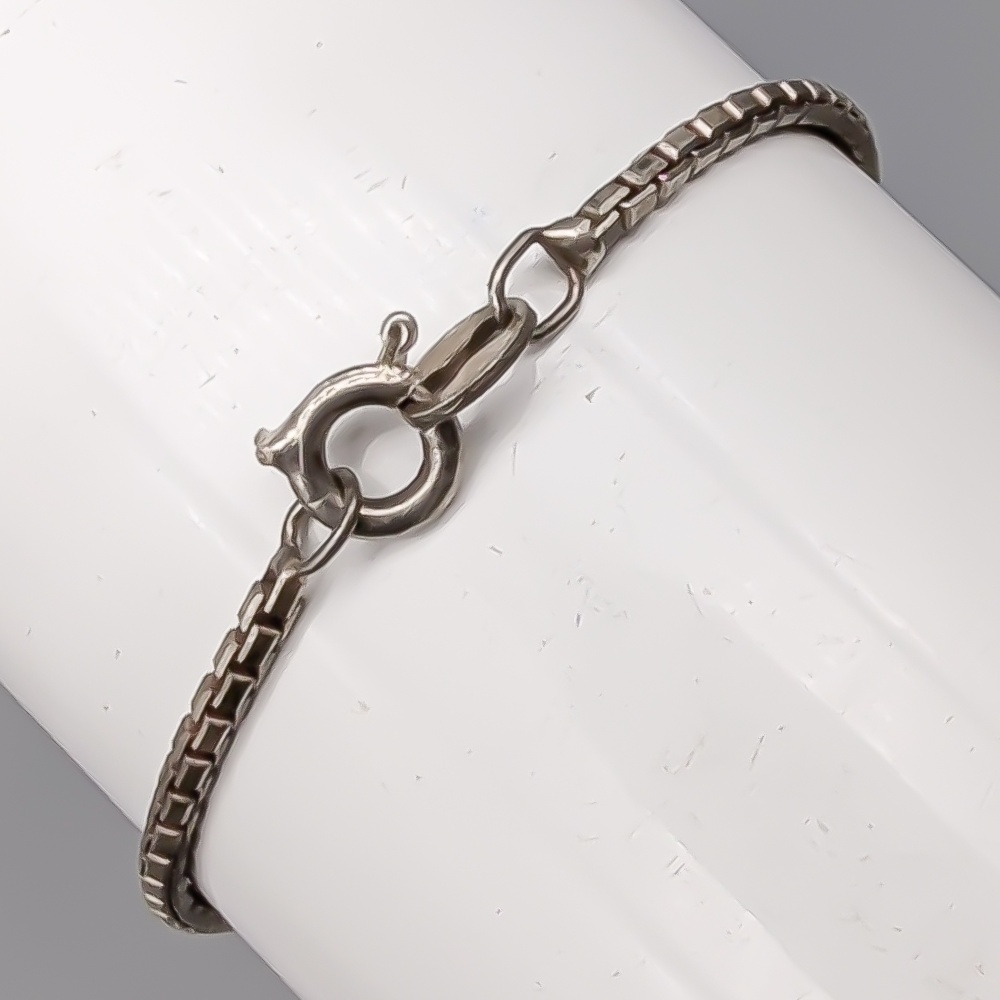 17.5cm Venezialänk i Silver S830 2.94g - Bild 2