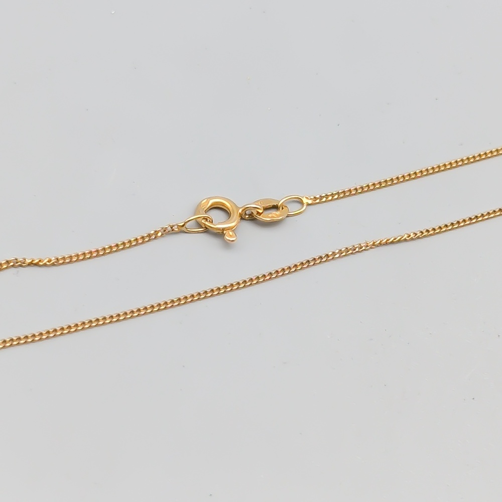 41cm Pansarlänk i Guld 18K 1.65g