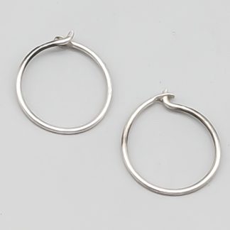 Creoler i Silver S925 0.34g 13mm