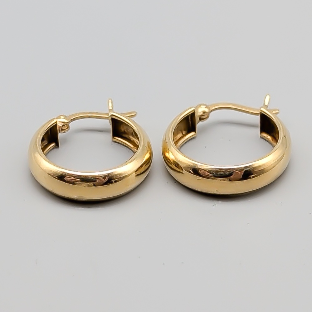 Creoler i Guld 18K 1.99g 19mm