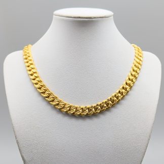 45cm Halsband i Guld 23K 45.61g