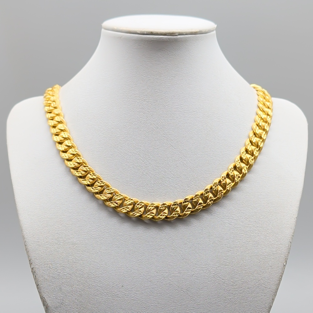 45cm Halsband i Guld 23K 45.61g