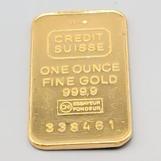 1 st Guldtacka Credit Suisse 23K 31.14g 43mm