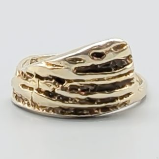 Ring i Förgyllt Silver S925 2.82g 16.75mm