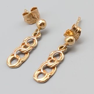 Örhängen i Guld Bismarck 18K 1.22g 19mm