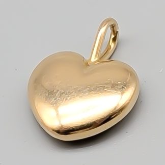 Hänge i Guld Hjärta 18K 7.13g 19mm