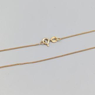 38.5cm Balestra Pansarlänk i Guld 18K 1.5g