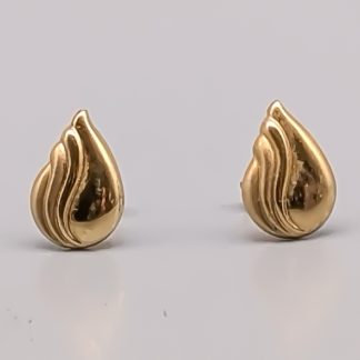 Örhängen i Guld 18K 1.18g 12mm