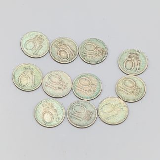 11 st 10 öre Sverige 1942-1950 S400 15.66g 15mm