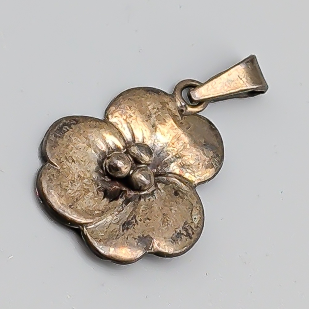 Hänge i Silver Blomma S830 2.33g 25mm
