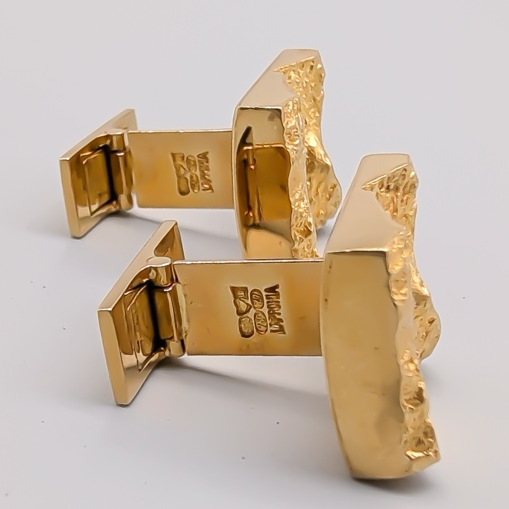 Lapponia Manschettknappar i Guld 18K 14.66g 18mm - Bild 2