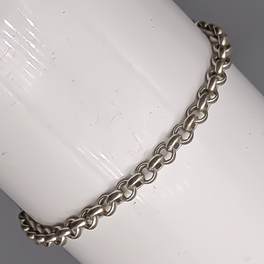 19cm Ärtlänk i Silver S925 4.6g
