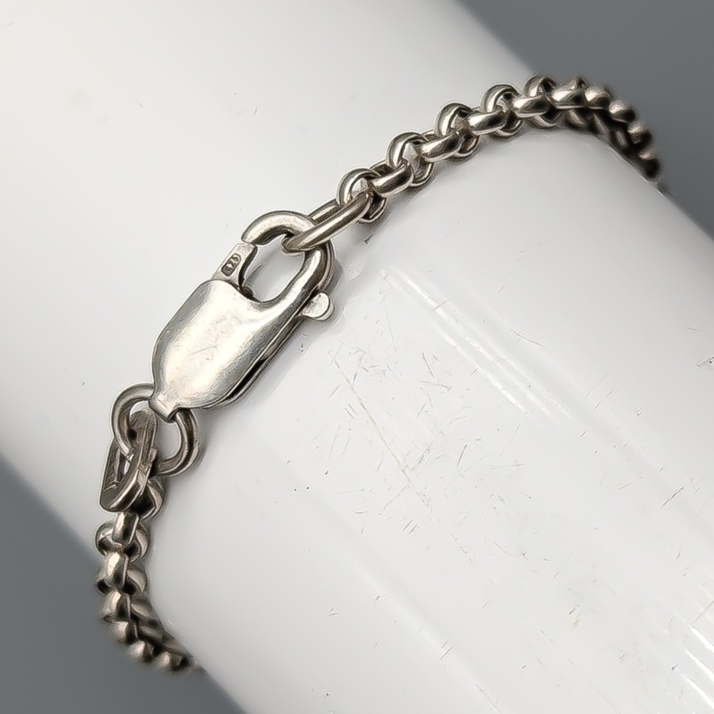 19cm Ärtlänk i Silver S925 4.6g - Bild 2