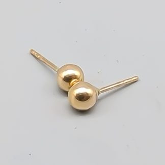 Örhängen i Guld 18K 0.31g 4mm