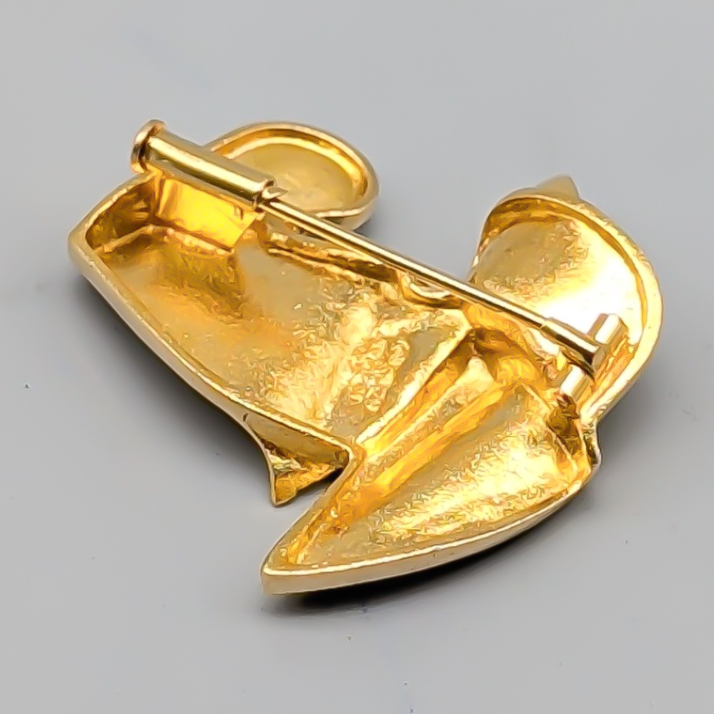 Lapponia Brosch i Guld 18K 9.97g 33mm - Bild 2