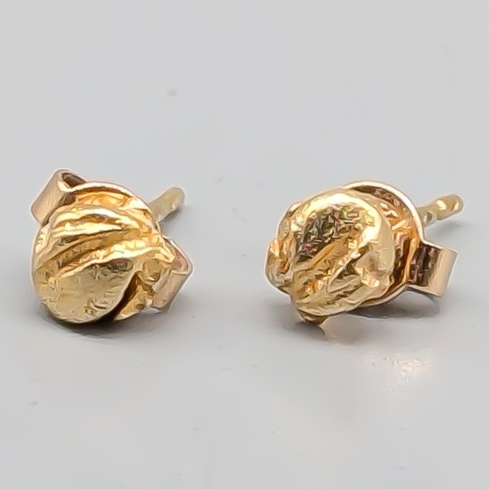 Örhängen i Guld 18K 1.4g 6mm