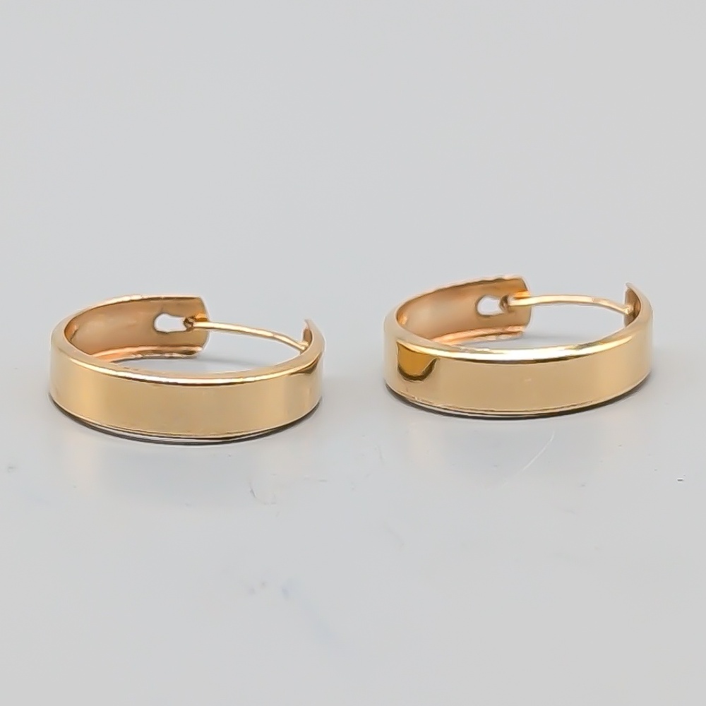 Creoler i Guld 18K 1.26g 18mm