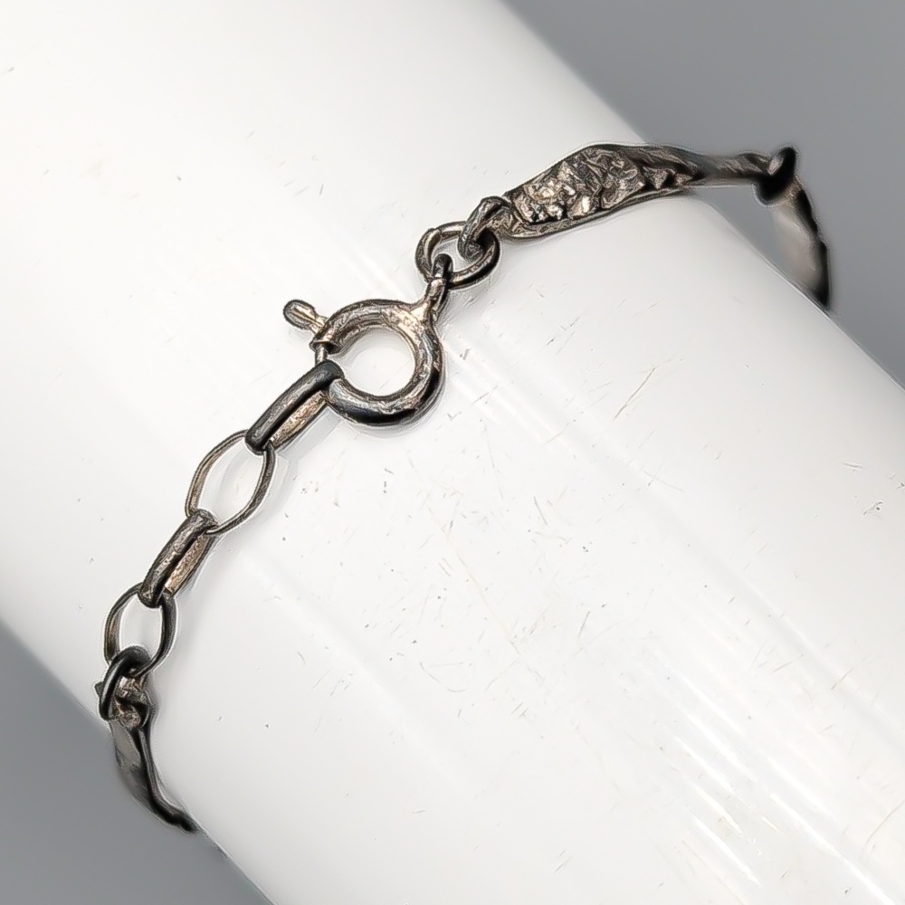 18.5cm Armband i Silver S925 3.9g - Bild 2