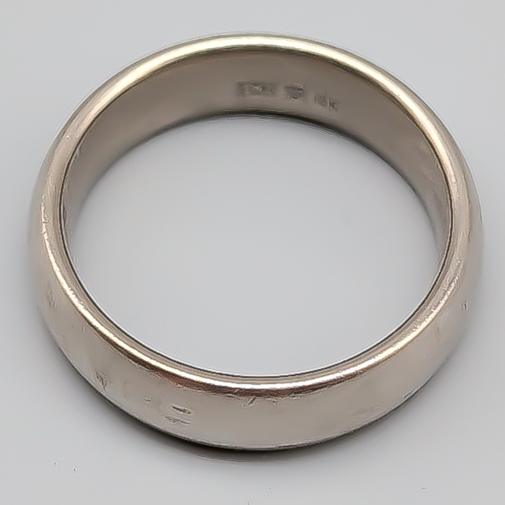 Schalins Slät ring i Vitguld 18K 11.58g 18.75mm - Bild 2