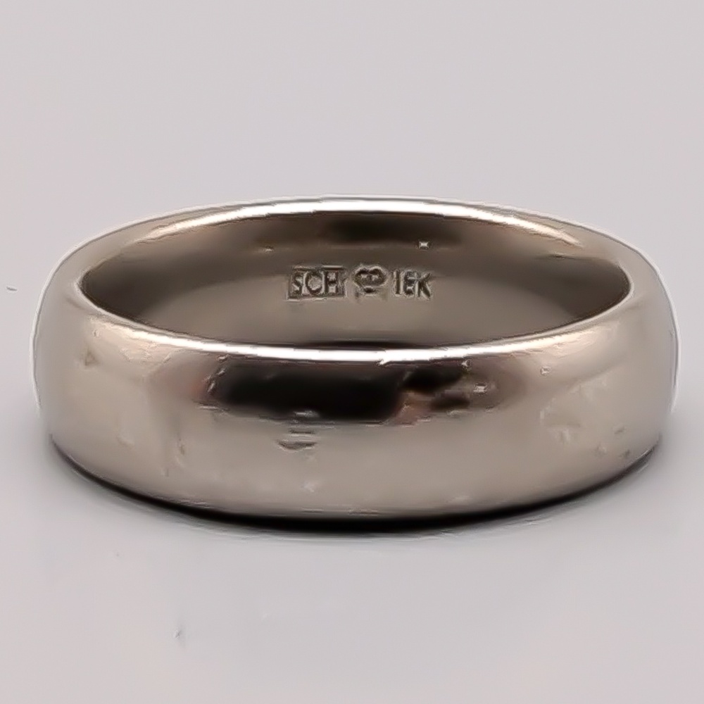 Schalins Slät ring i Vitguld 18K 11.58g 18.75mm