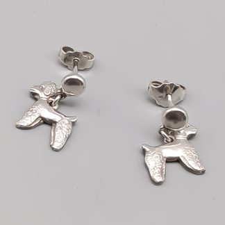 Örhängen i Silver Pudel S925 3.11g 14mm