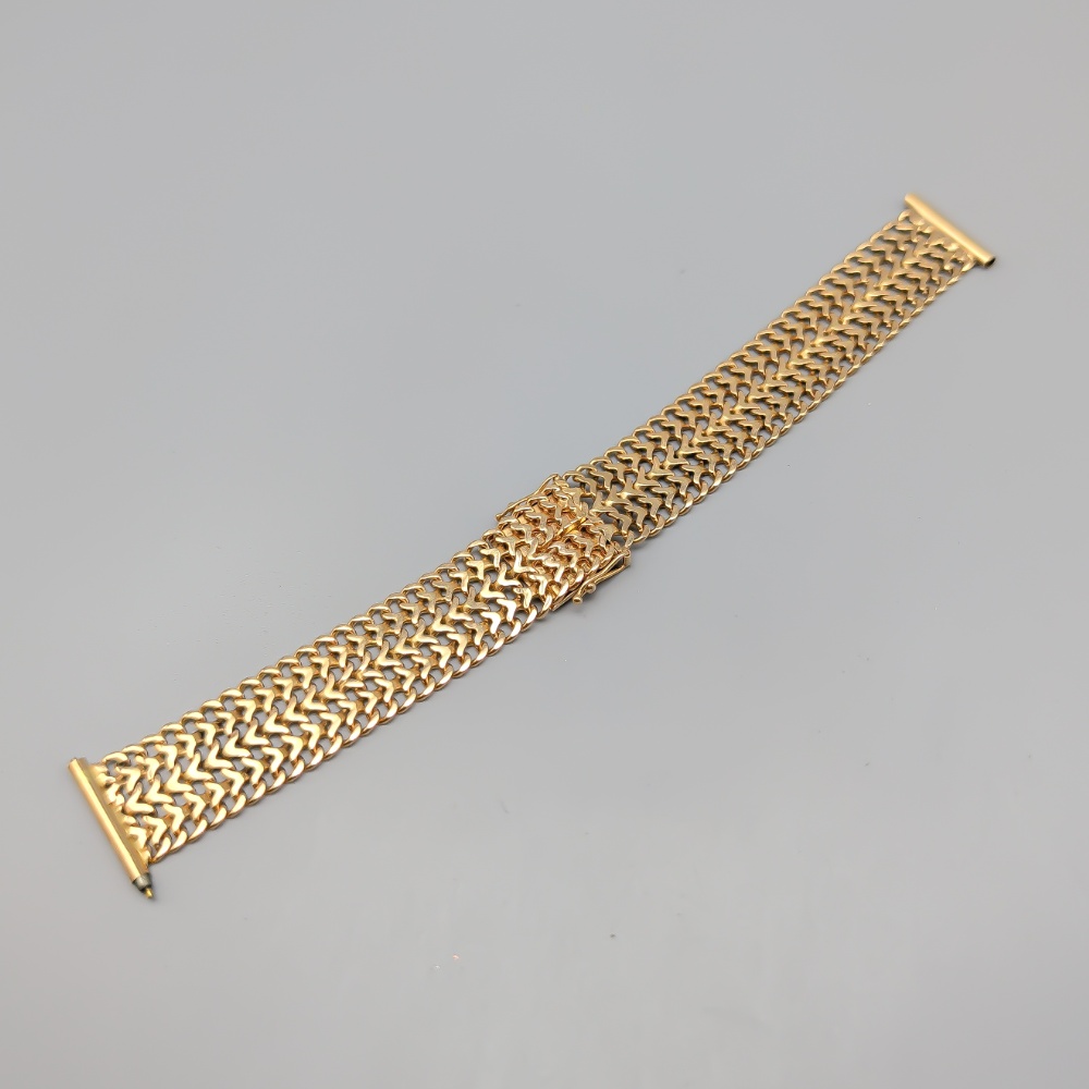 Klocklänk i Guld 18K 22.78g 14.5cm