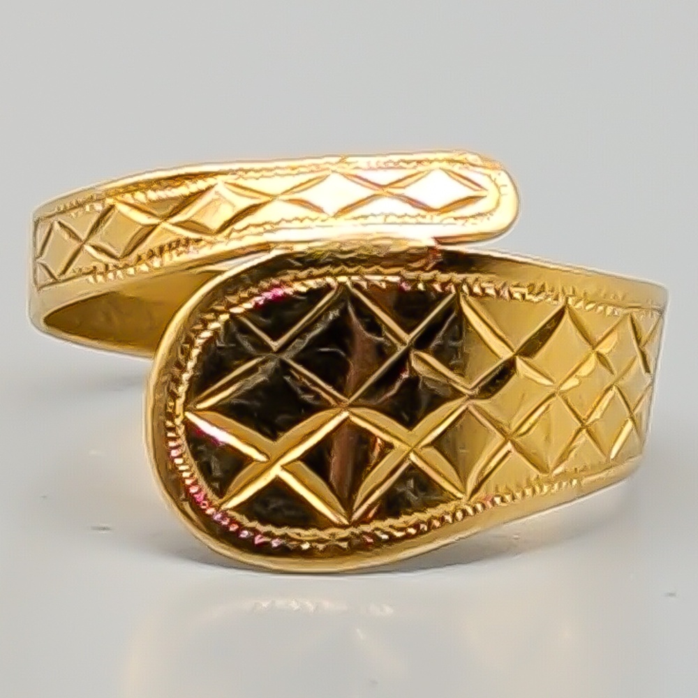 Ring i Guld 18K 1.94g 16mm