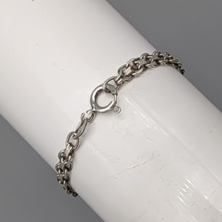 17.5cm X-Länk i Silver S925 3.86g