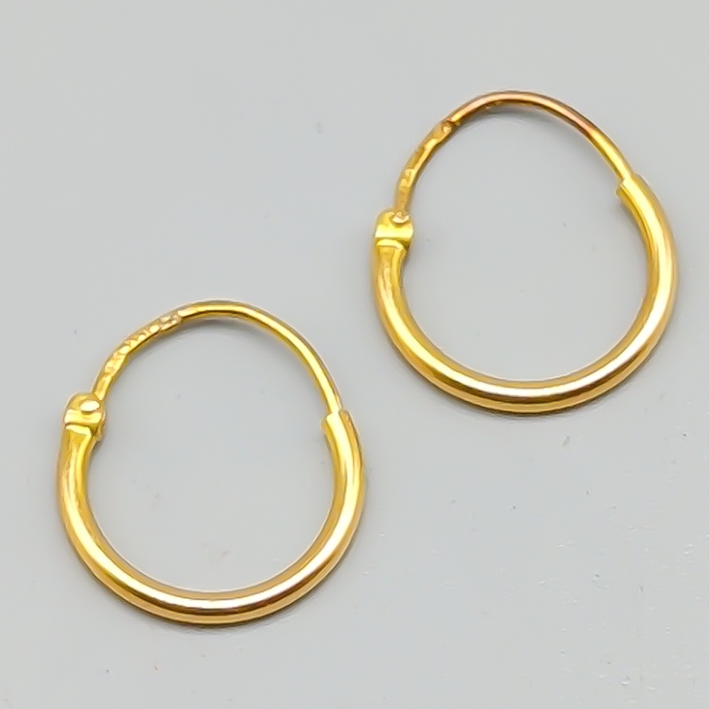 Creoler i Guld 18K 0.99g 16mm