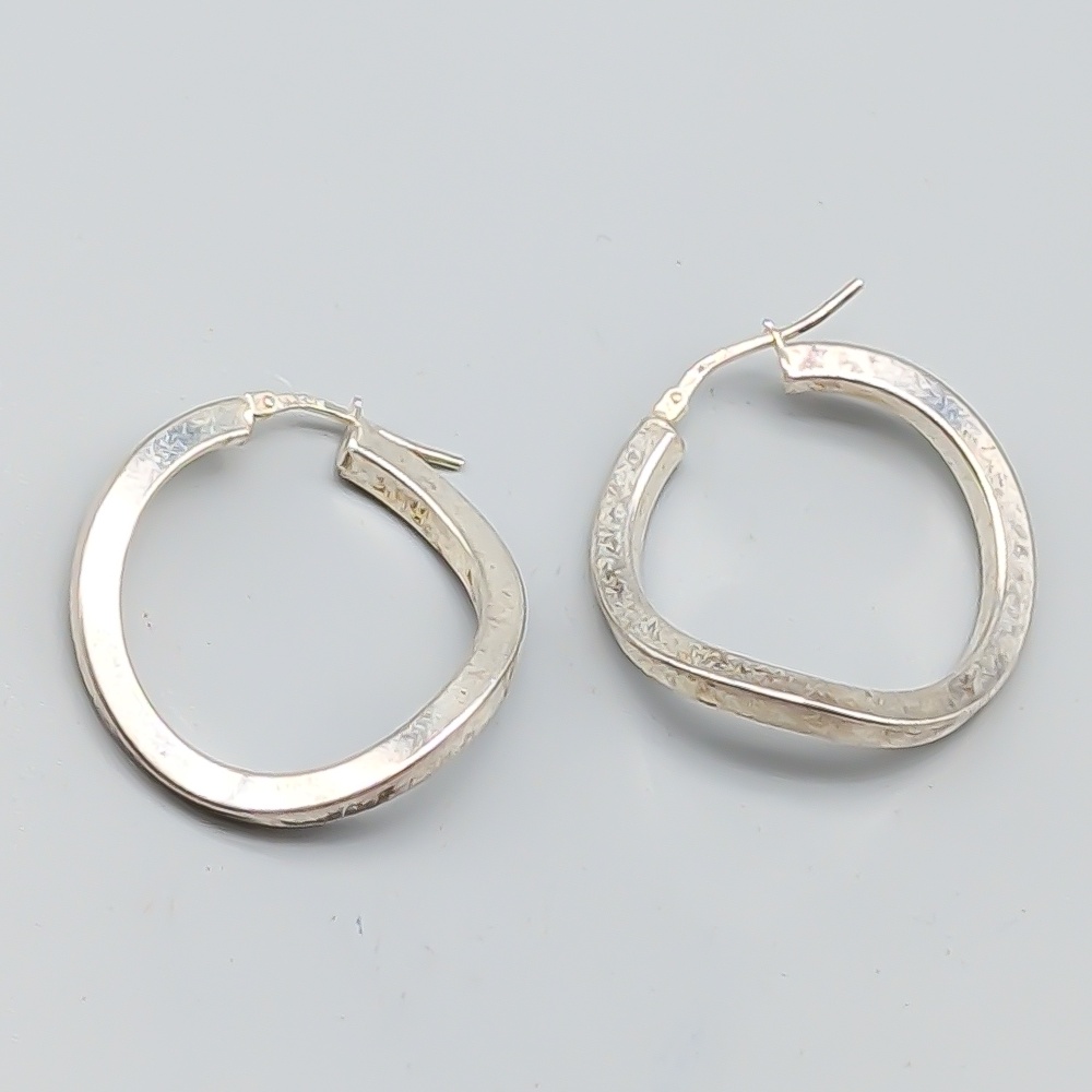 Creoler i Silver S925 5.56g 32mm - Bild 2