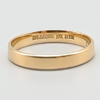 Slät ring i Guld 18K 1.92g 16mm