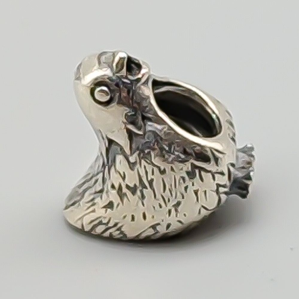 Pandora Berlock i Silver Höna S925 2.81g 12mm