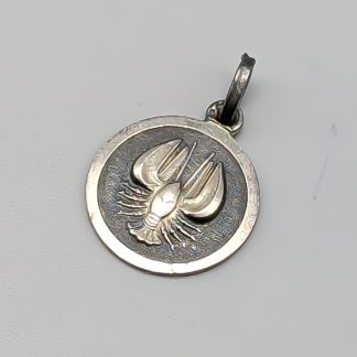 Hänge i Silver Stjärntecken Kräftan S925 1.36g 18mm
